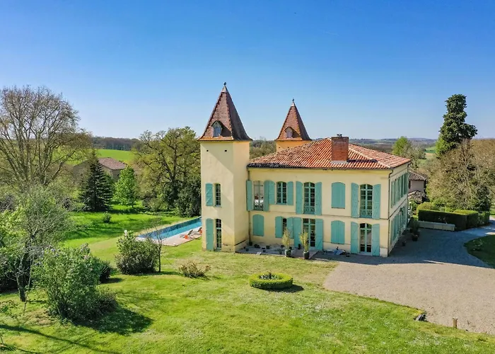 Chateau Soules - Piscine - - Calme Villa Lavaur (Tarn)